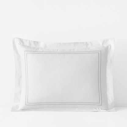 Dorset Stripe Luxe Smooth Egyptian Cotton Sateen Sham