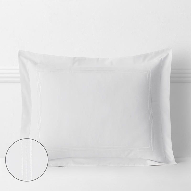 Dorset Stripe Luxe Smooth Egyptian Cotton Sateen Sham