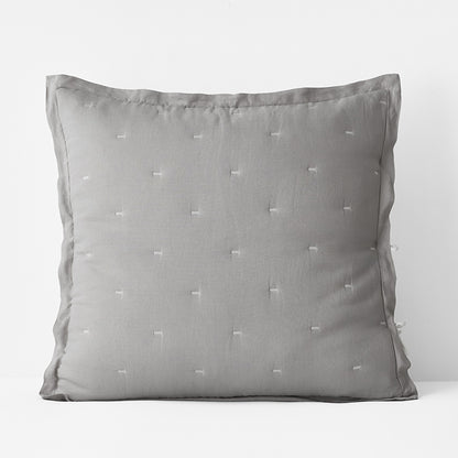 Premium Breathable Reversible Relaxed Linen Quilted Sham