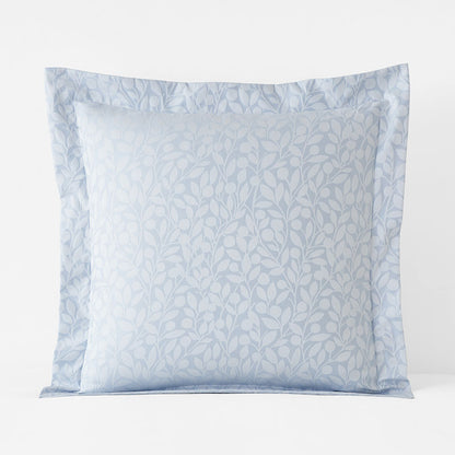 Jacquard Leaf Yarn-Dyed Premium Smooth Supima® Cotton Wrinkle-Free Sateen Sham