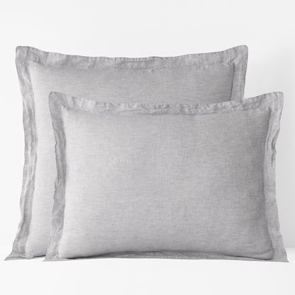 Premium Breathable Relaxed Chambray Linen Sham