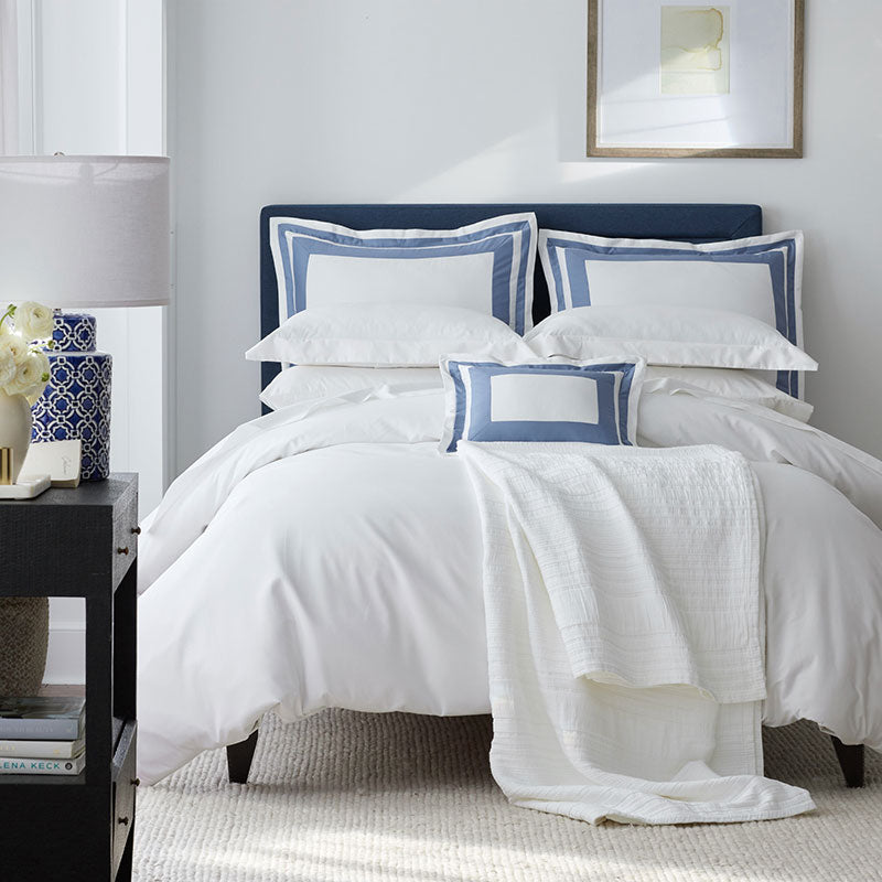 Double Border Classic Smooth Cotton Wrinkle-Free Sateen Sham
