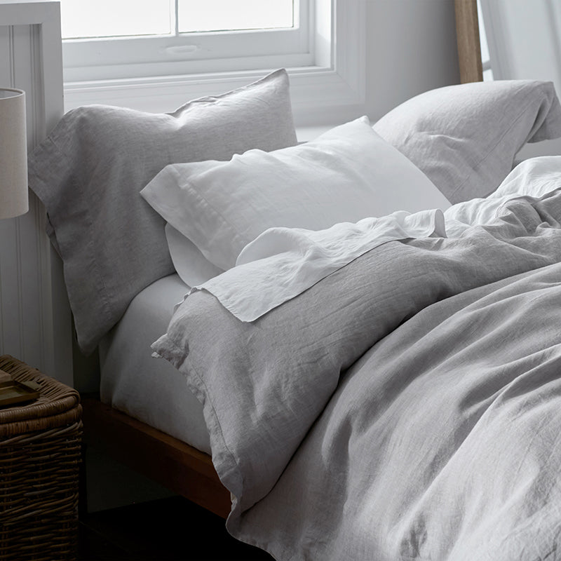 Premium Breathable Relaxed Chambray Linen Sham