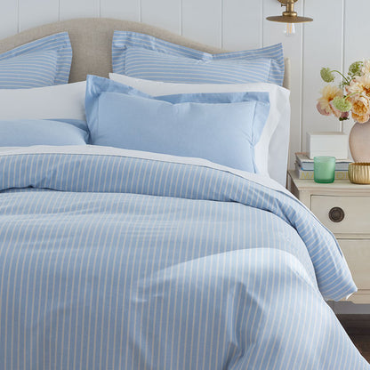 Classic Oxford Yarn-Dyed Stripe Sham