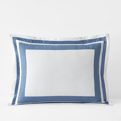 Double Border Classic Smooth Cotton Wrinkle-Free Sateen Sham