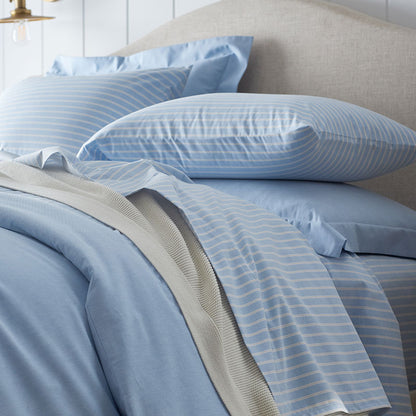 Classic Oxford Yarn-Dyed Stripe Sham