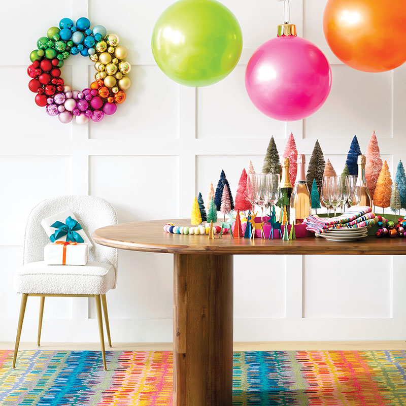 Paint Chip Washable Rug