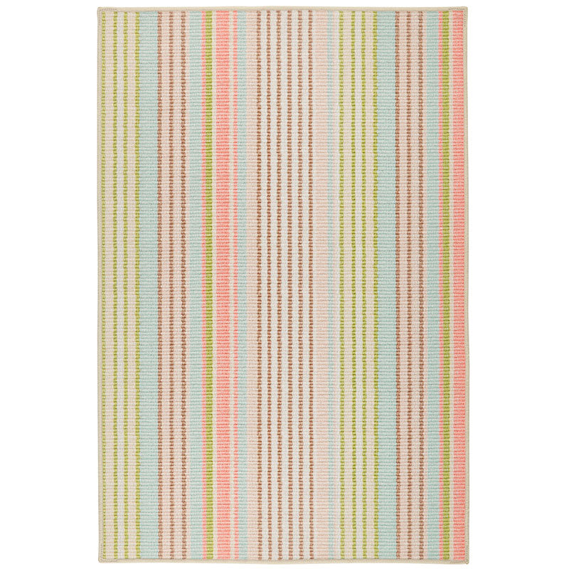 Ana Ticking Washable Rug