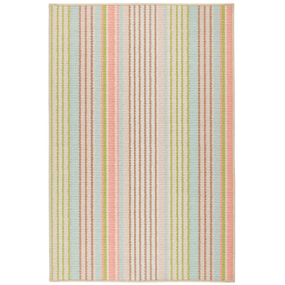 Ana Ticking Washable Rug