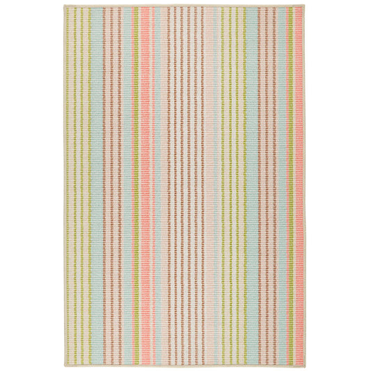 Ana Ticking Washable Rug