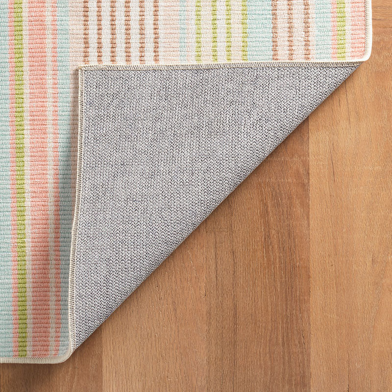 Ana Ticking Washable Rug