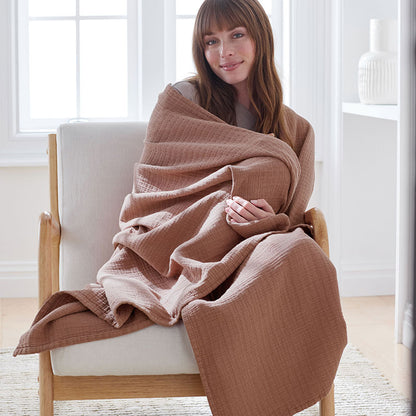 Gossamer Cotton Throw
