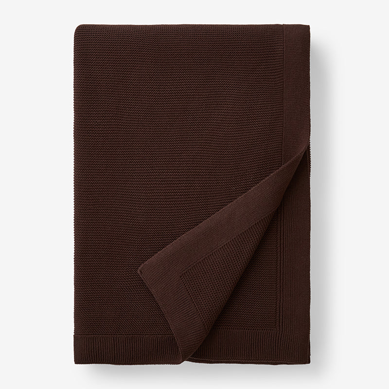 Classic All Season Breathable Cotton Knit Blanket