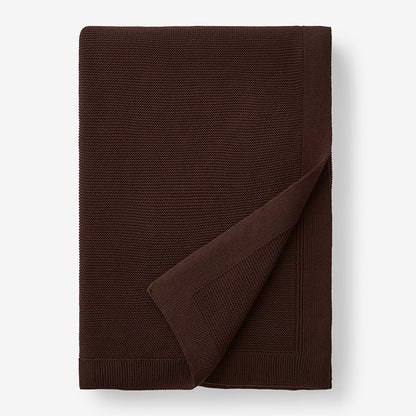 Classic All Season Breathable Cotton Knit Blanket