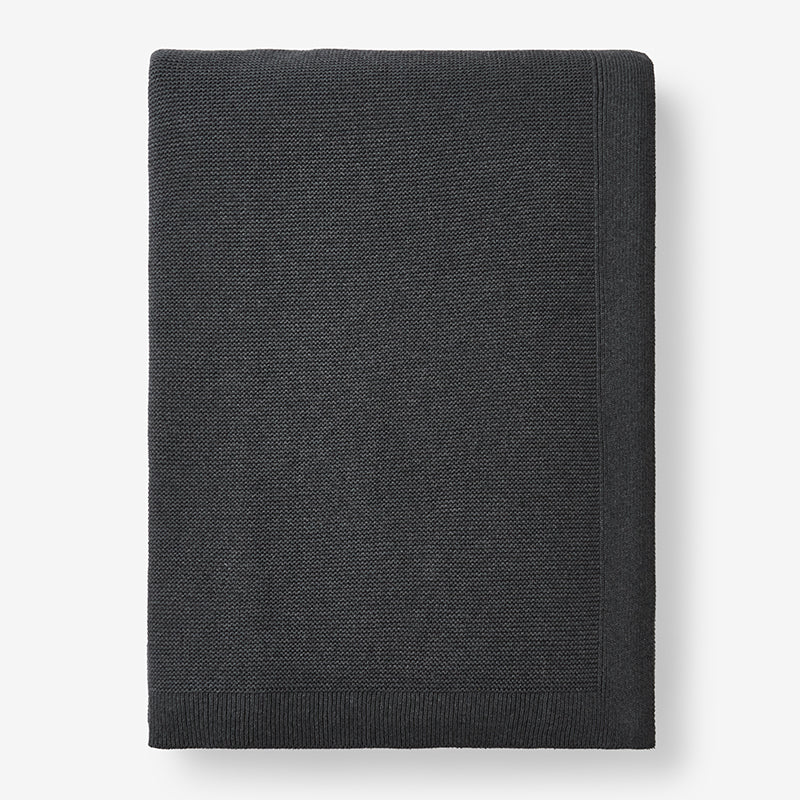 Classic All Season Breathable Cotton Knit Blanket