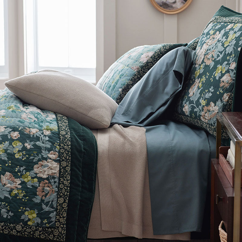 Classic All Season Breathable Cotton Knit Blanket