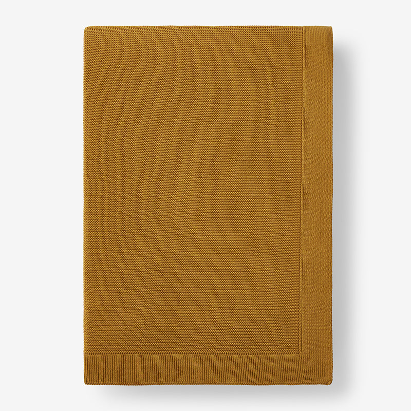 Classic All Season Breathable Cotton Knit Blanket