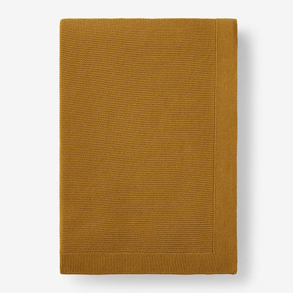 Classic All Season Breathable Cotton Knit Blanket