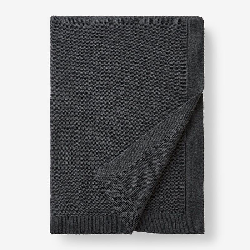 Classic All Season Breathable Cotton Knit Blanket