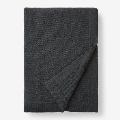 Classic All Season Breathable Cotton Knit Blanket
