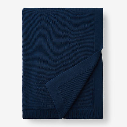 Classic All Season Breathable Cotton Knit Blanket