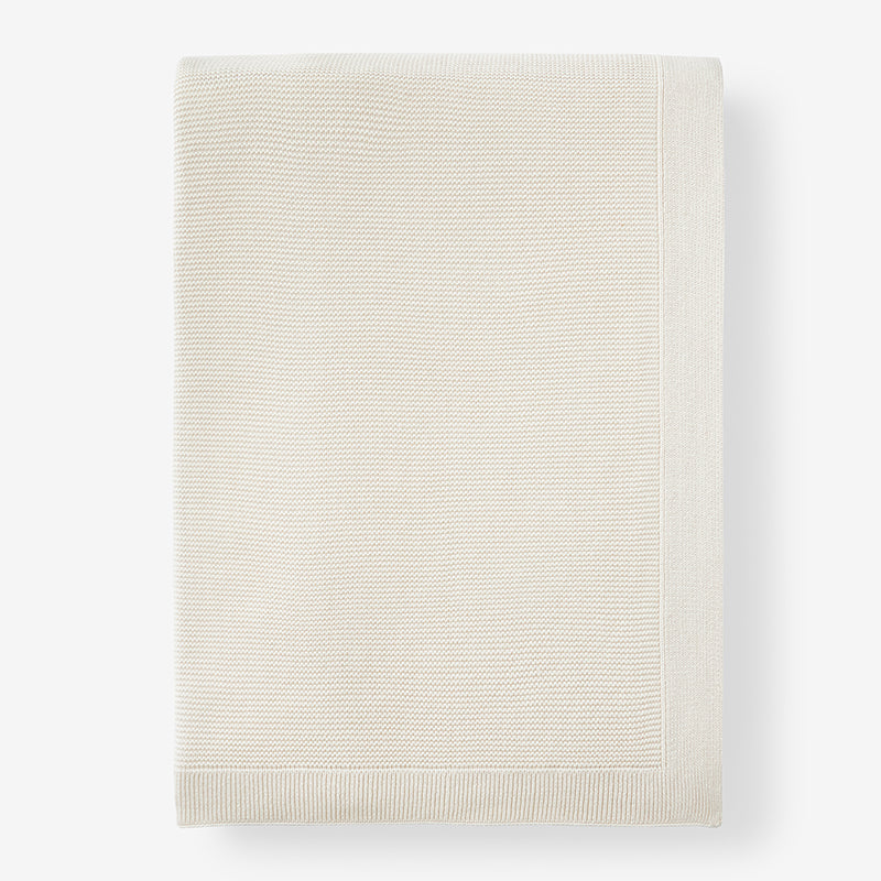 Classic All Season Breathable Cotton Knit Blanket