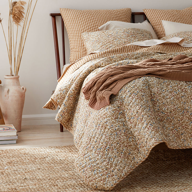 Chunky Cable Knit Throw