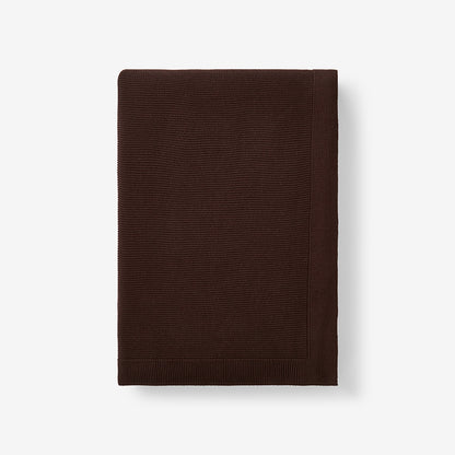 Classic All Season Breathable Cotton Knit Throw