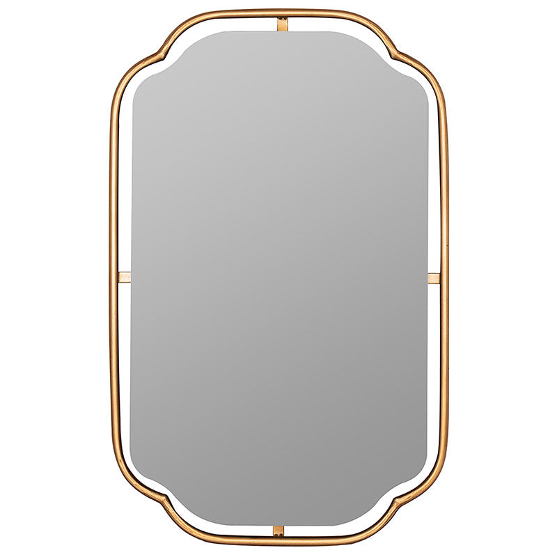 Gilded Floating Frame Wall Mirror
