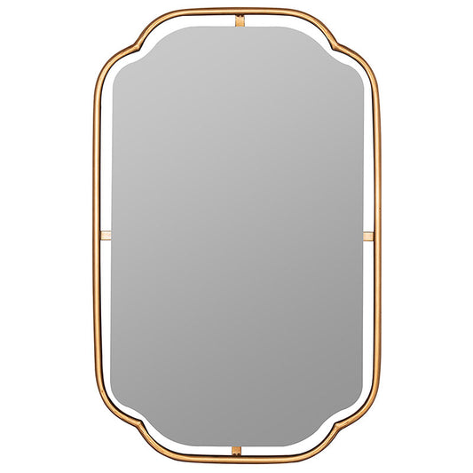 Gilded Floating Frame Wall Mirror