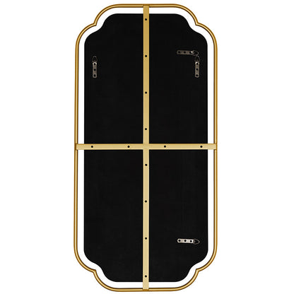 Gilded Floating Frame Floor Mirror