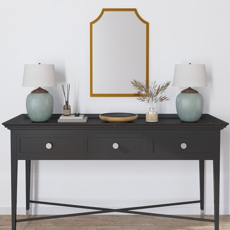 Gilded Arched Frame Wall Mirror