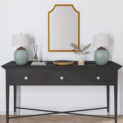 Gilded Arched Frame Wall Mirror