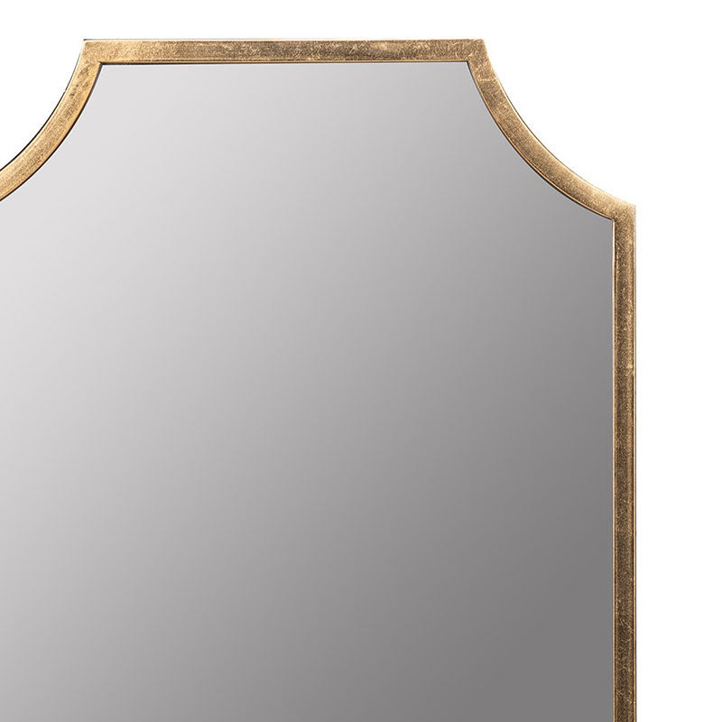 Gilded Arched Frame Wall Mirror