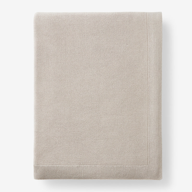 Classic All Season Breathable Cotton Knit Blanket