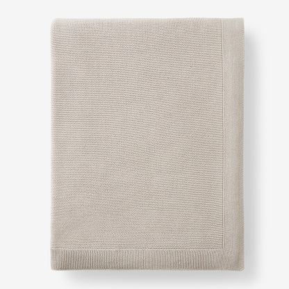 Classic All Season Breathable Cotton Knit Blanket