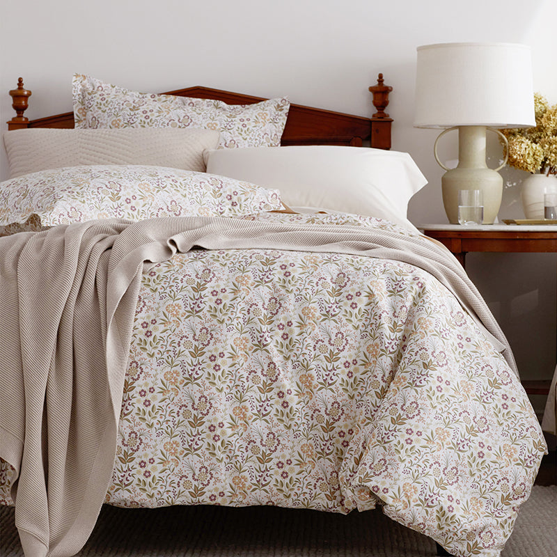 Classic All Season Breathable Cotton Knit Throw