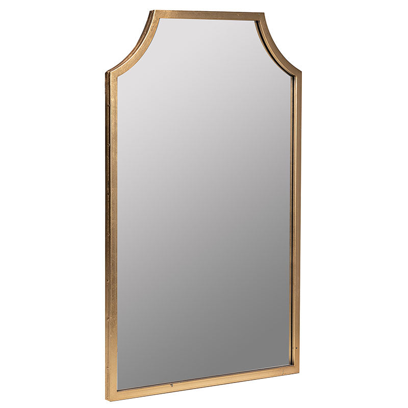 Gilded Arched Frame Wall Mirror