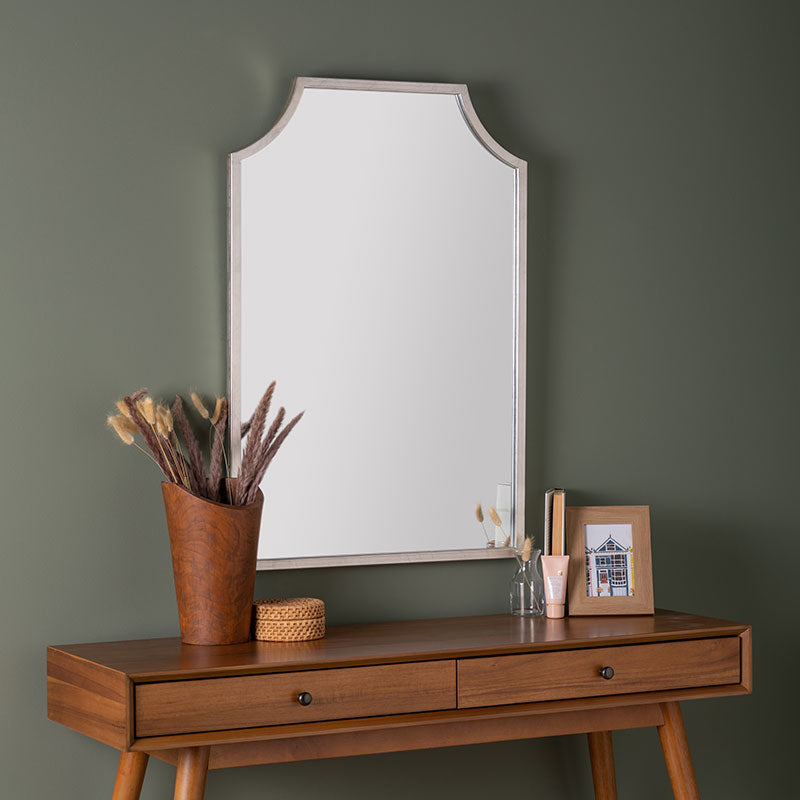 Gilded Arched Frame Wall Mirror