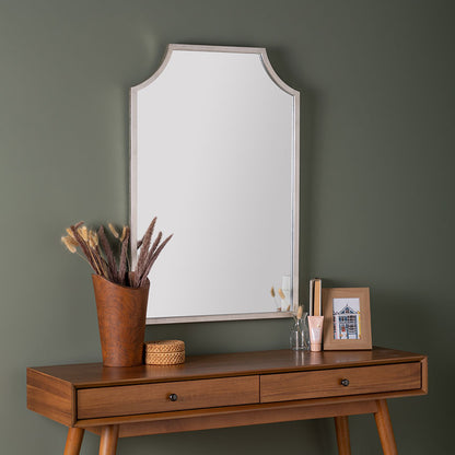 Gilded Arched Frame Wall Mirror