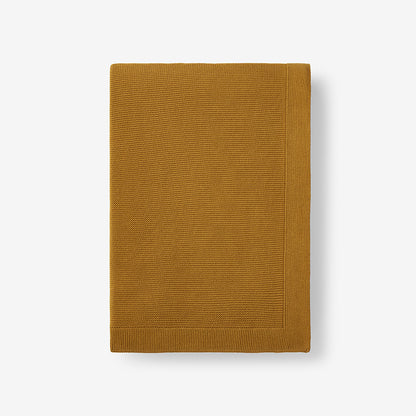 Classic All Season Breathable Cotton Knit Throw