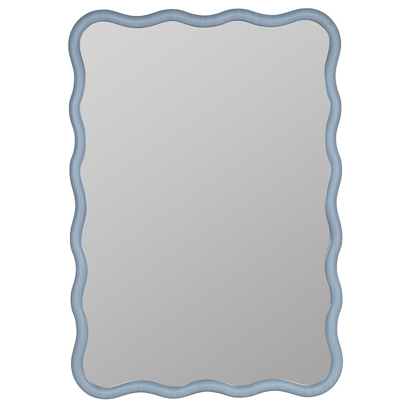 Wave Rectangle Wall Mirror