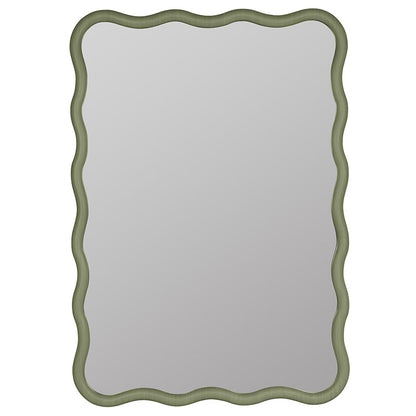 Wave Rectangle Wall Mirror
