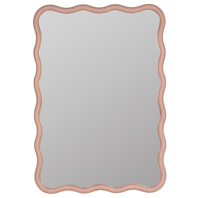 Wave Rectangle Wall Mirror