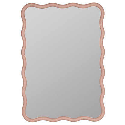 Wave Rectangle Wall Mirror