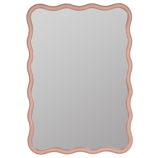 Wave Rectangle Wall Mirror