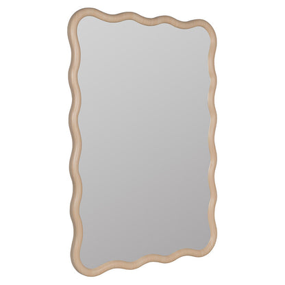 Wave Rectangle Wall Mirror