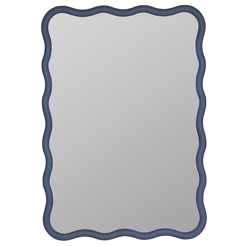 Wave Rectangle Wall Mirror