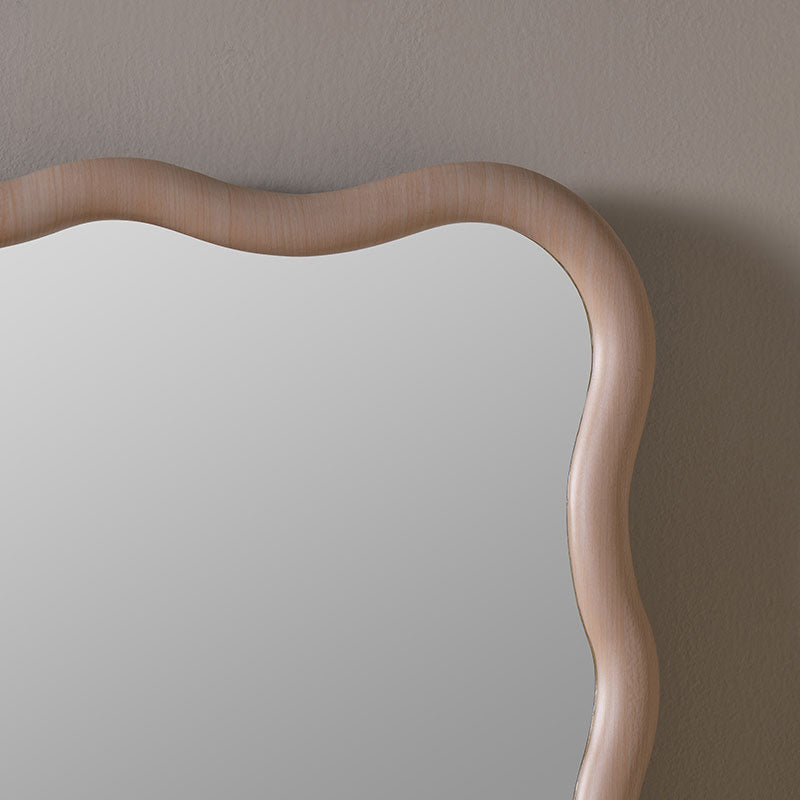 Wave Rectangle Wall Mirror