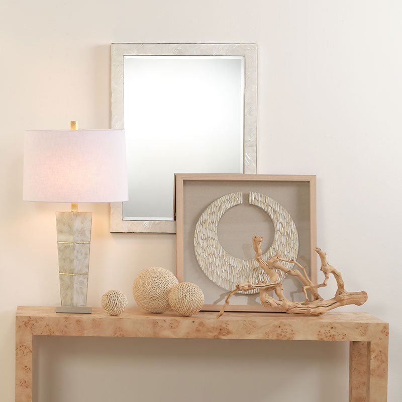 Mother-of-pearl Rectangular Mirror